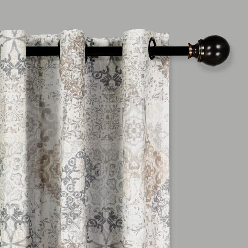 Eclipse Polyester Curtain Single Panel