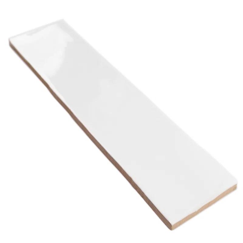 Barcelona 3" W x 12" L Polished Ceramic Subway Wall Tile (10.76 Sq. Ft. / Case)