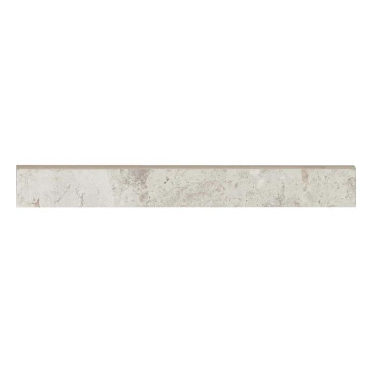 Bedrosians Frammenta 3'' L x 24'' W Porcelain Bullnose Tile Trim