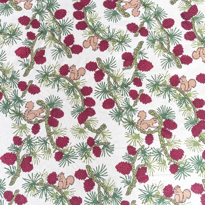 Loon Peak® Floral Cotton Tablecloth