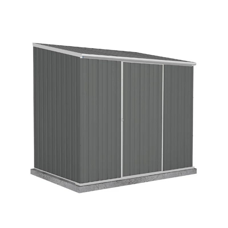 Absco Absco EZI Slider 5 ft. W x 7 ft. D Galvanized Steel Storage Shed