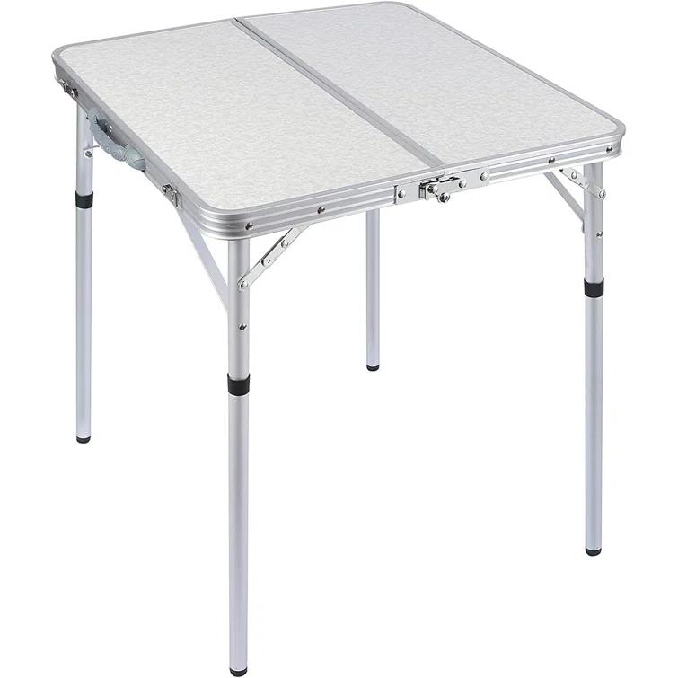 REDCAMP Square Outdoor Folding Camping Table