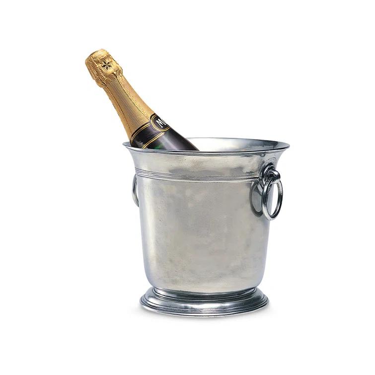 Pewter Rustic Antique Champagne Bucket