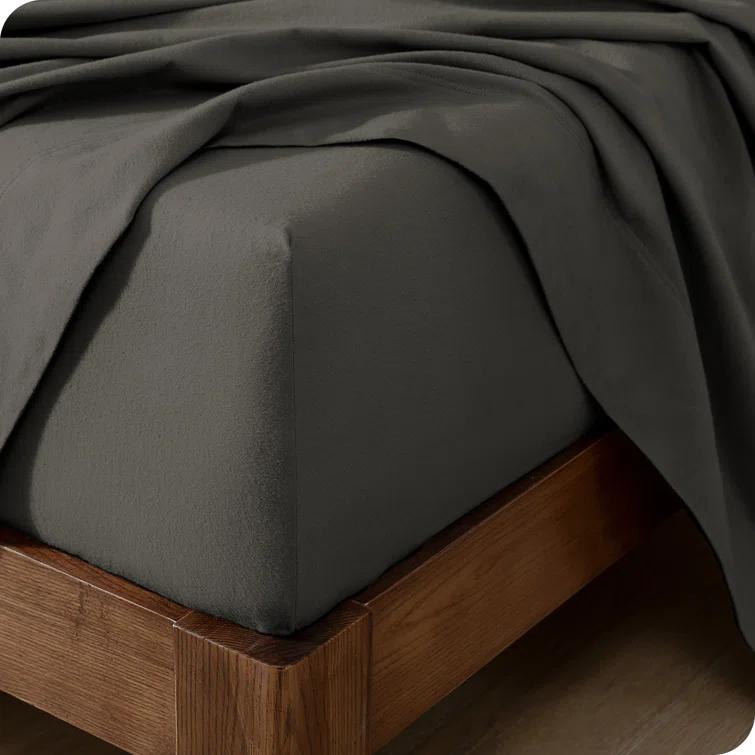 Bare Home Flannel Machine Woven Sheet Set