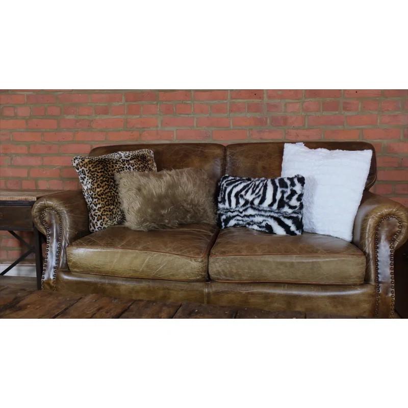 eRug Outlet Cowhide Throw Pillow (Set of 2)