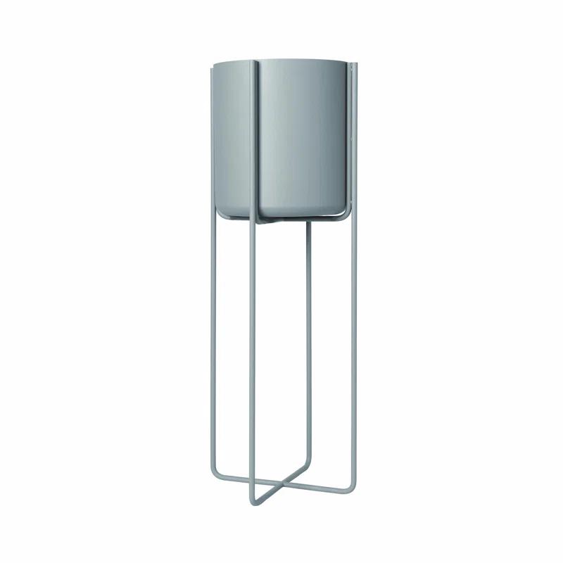 Kena Solid Steel Pot Planter
