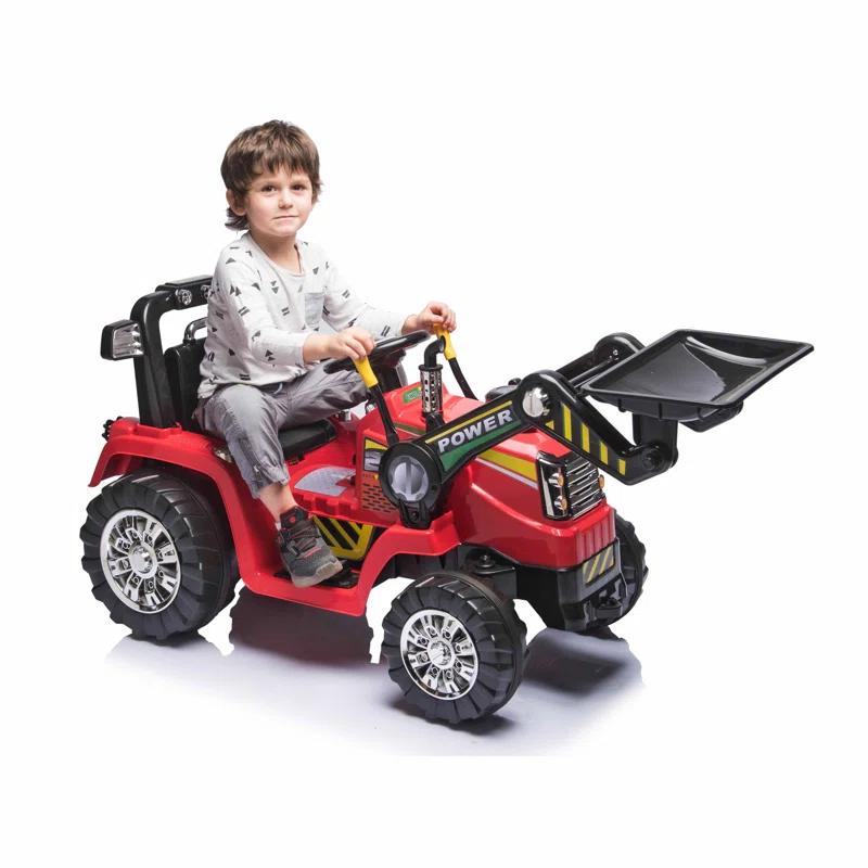 Blazin' Wheels Blazin' Wheels 12 Volt 1 Seater Tractors / Construction Battery Powered Ride On