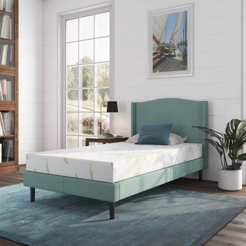 Nap Queen Anula, Green Tea Infused Medium Firm Memory Foam Mattress
