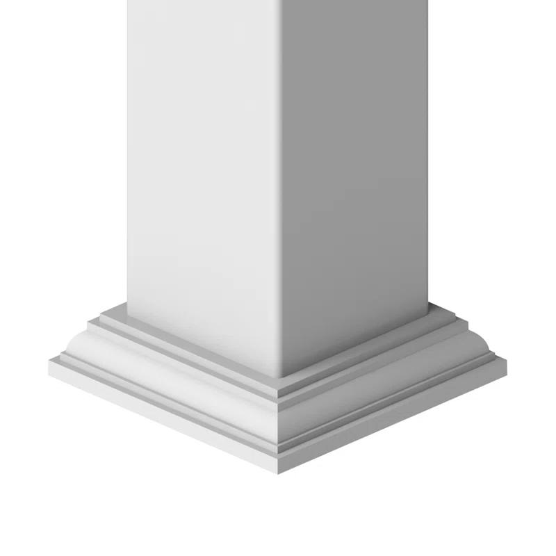 Barrette Outdoor Living 6''W x 6''D Heritage Base Trim White