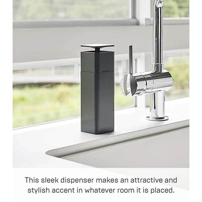 Yamazaki Home One Handed Dispenser, Plastic, 8.5 fluid oz.
