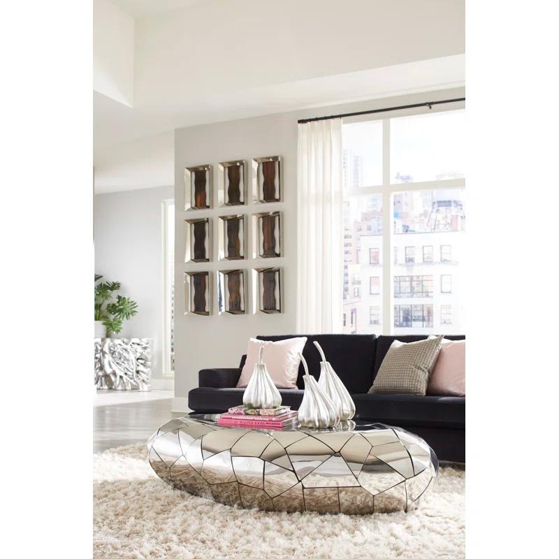 Crazy Cut Solid Coffee Table
