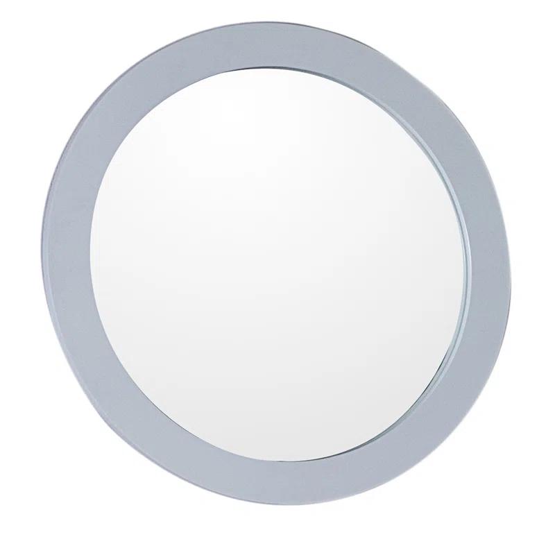 Winston Porter Kley Round Wall Mirror