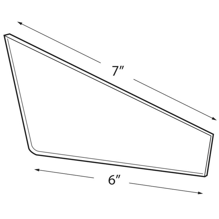 Azar Displays 13 Inch Wide x 7 Inch Deep Divider Tray for Pegboard or Slatwall with Removable Dividers Included, 4-Pack (Set of 4)