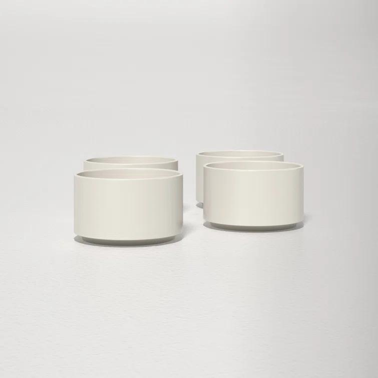 PILAR Stoneware 4.8 oz. Dessert Bowl (Set of 4)