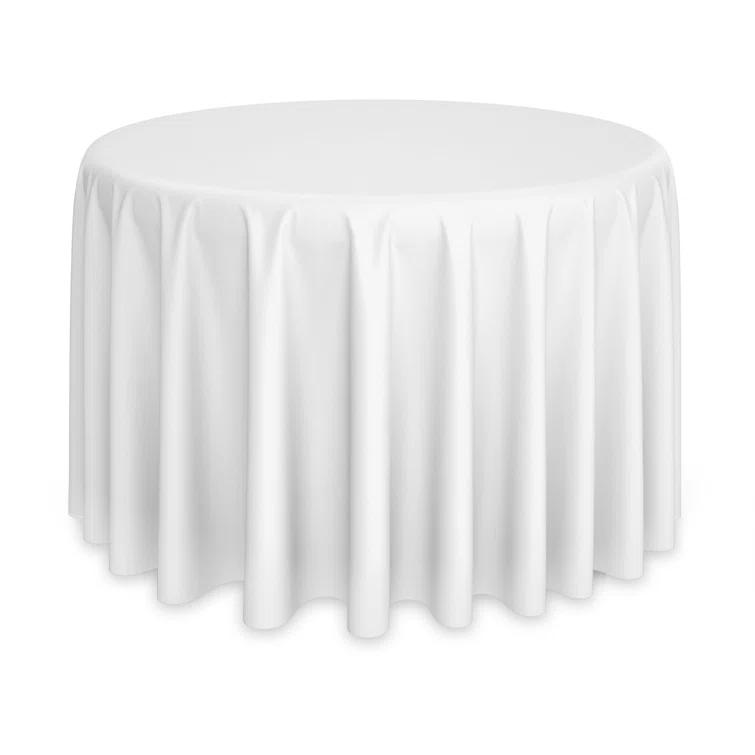 Lann's Linens Solid Color Round Tablecloth & Reviews | Wayfair