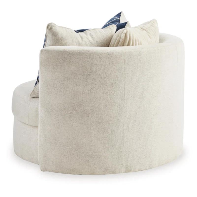 Ebern Designs Wydmondham Upholstered Swivel Accent Chair