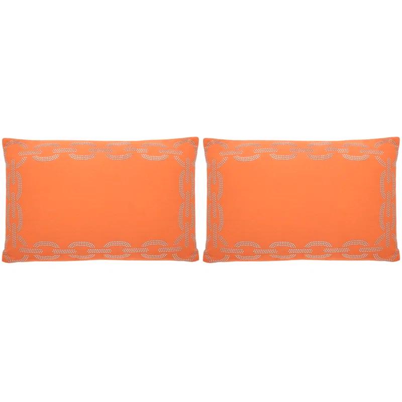 Safavieh Abstract Reversible Throw Pillow (Set of 2)