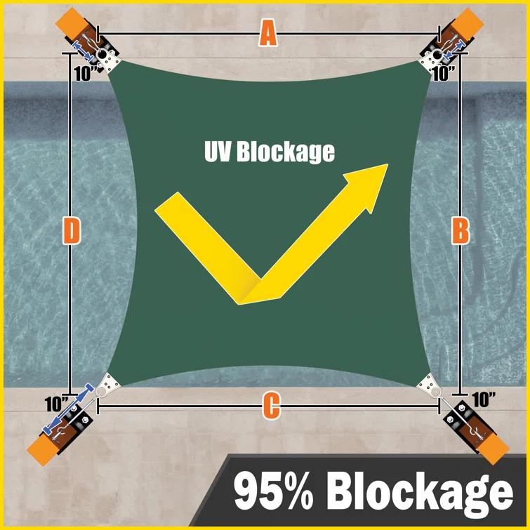 Royal Shade Royal Shade Super Ring Rectangle Shade Sail