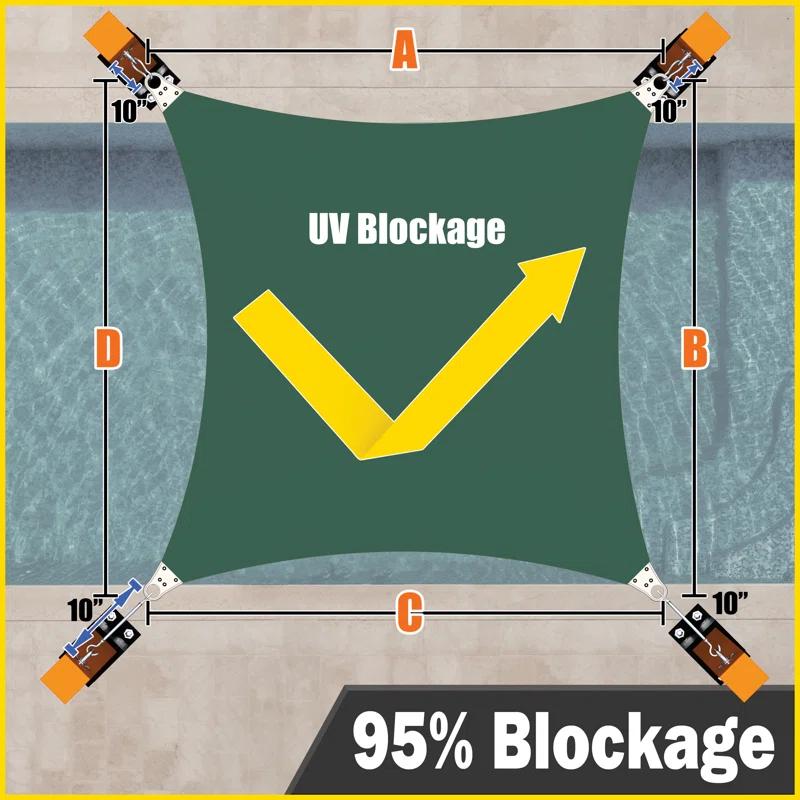 Royal Shade Royal Shade Super Ring Rectangle Shade Sail