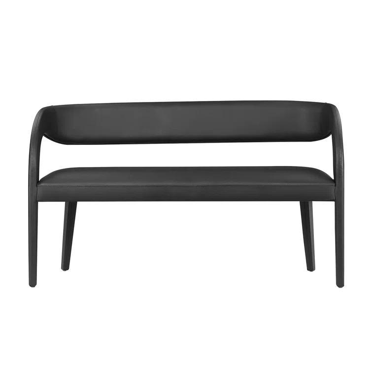 Modway Modway Pinnacle Vegan Leather Accent Bench