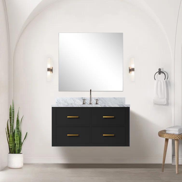 Lexora Castor 36 in W x 22 in D Single Bath Vanity
