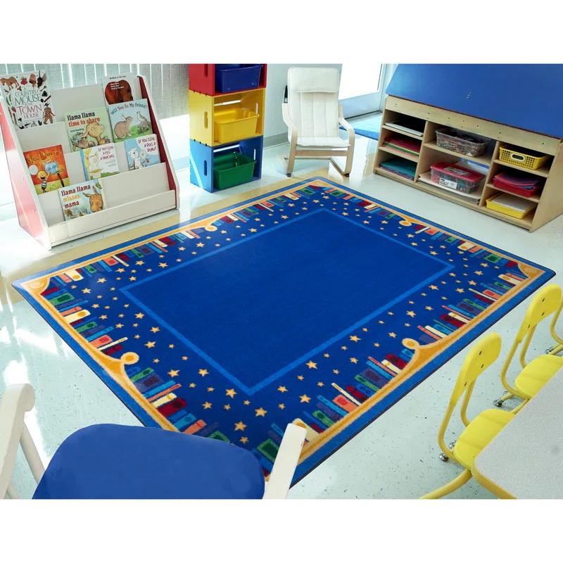 Joy Carpets Kid Essentials Magic of Reading Area Rug