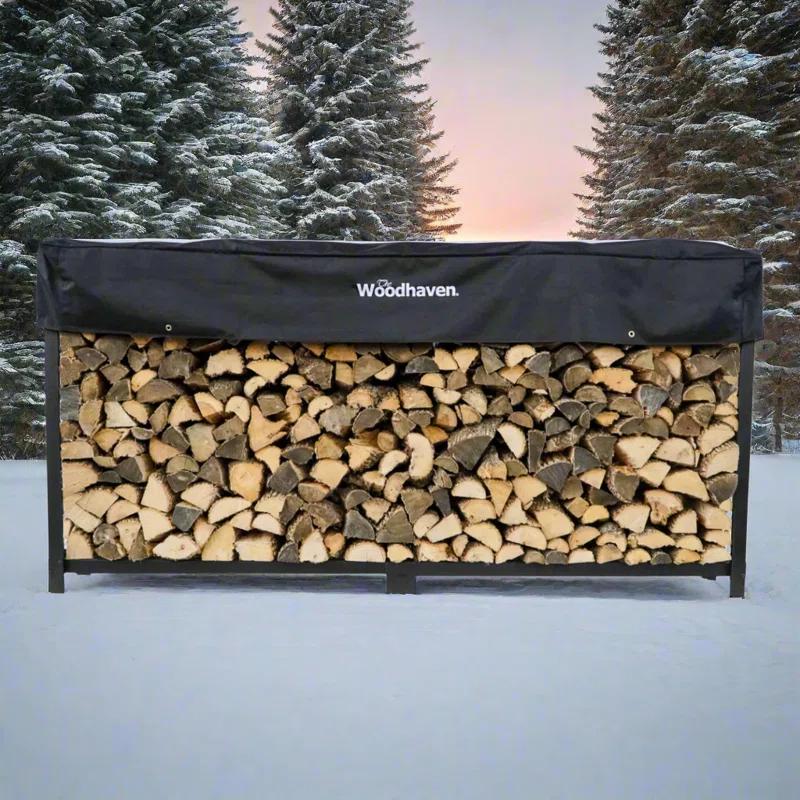 Woodhaven Metal Log Rack