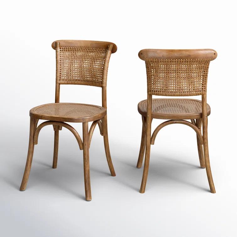 Lotta Dining Chair, Set of 2 - Natural