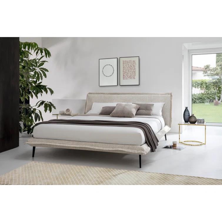 Fluff Fully Upholstered Platform Bed