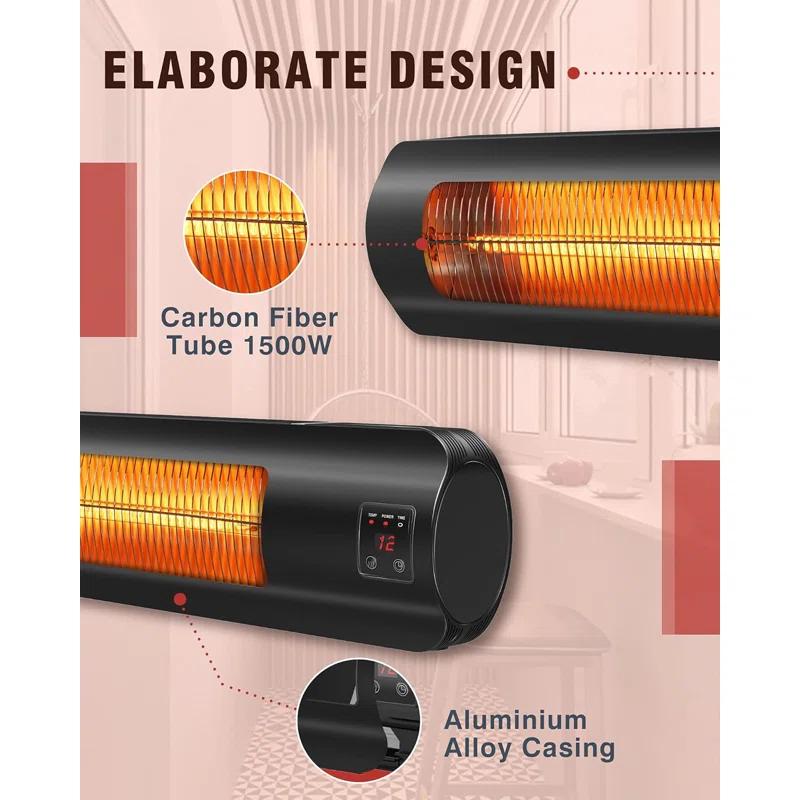 Electric Ceiling Mounted Patio Heater