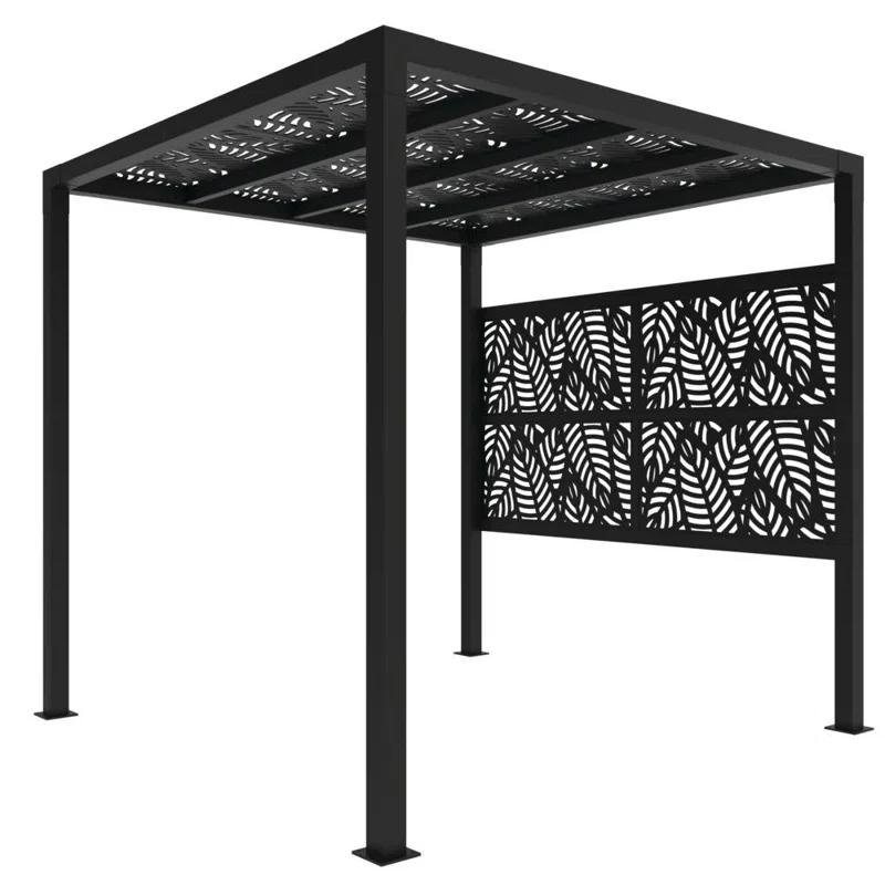 8 Ft. W x 8 Ft. D Aluminum Pergola with Canopy
