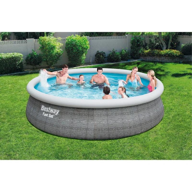 Bestway Plastic Round Inflatable Pool H x W x L