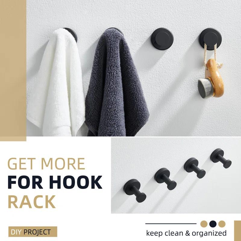 AngleSimple AE083 Stainless Steel Wall Mounted Robe Hook