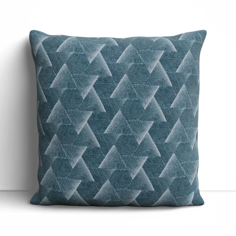 Gretchen Geometric Cotton Throw Pillow