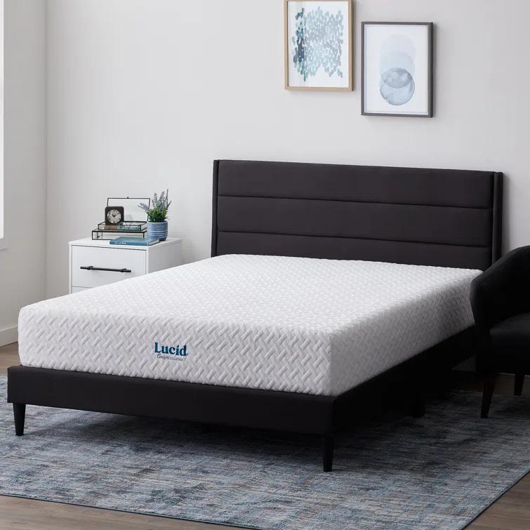 Lucid 12'' Medium Gel Memory Foam Mattress