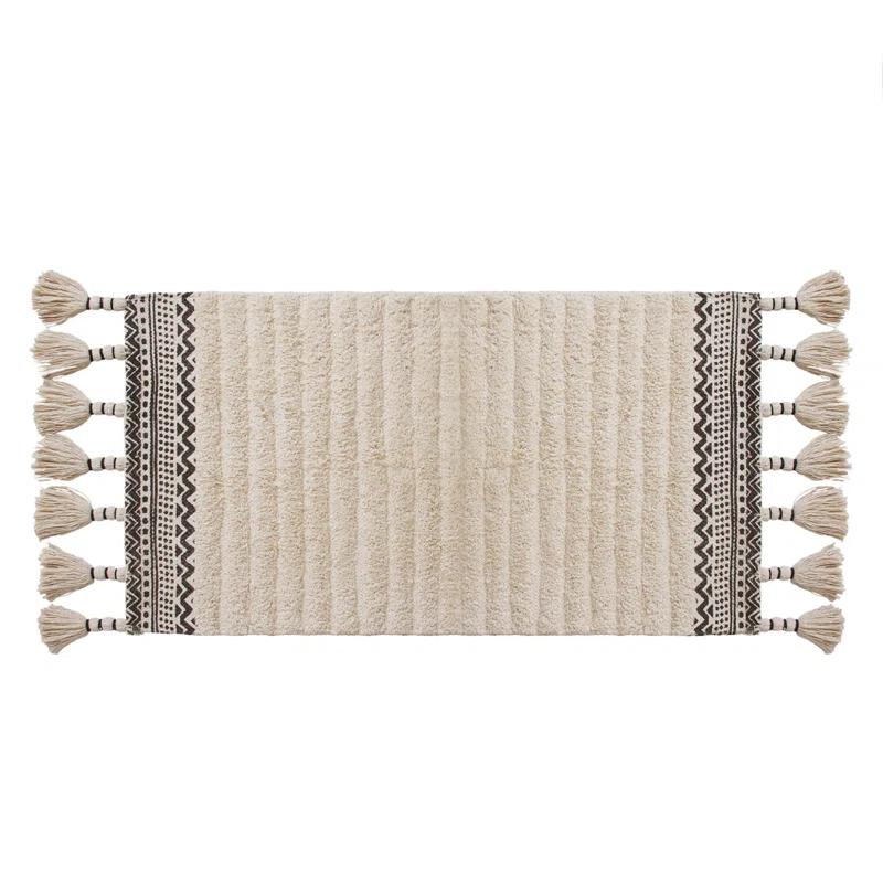 Lucky Brand Lucky Brand Demian Fringe Cotton Bath Rugs