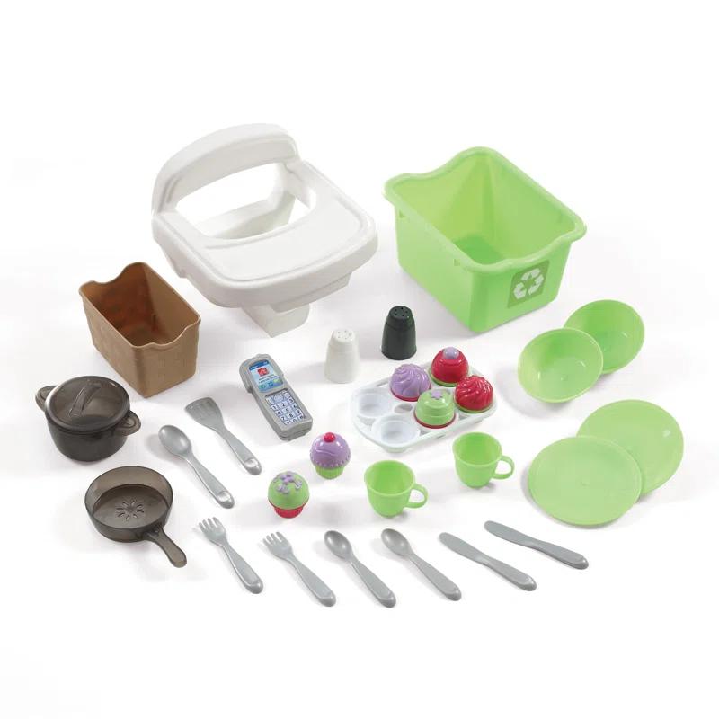 Step2 Step2 Little Bakers Toddler Pretend Play Toy Kitchen Set