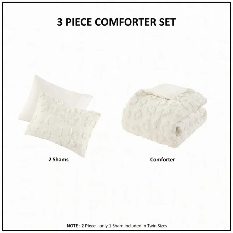 Intelligent Design Larissa Animal Chenille Comforter Set