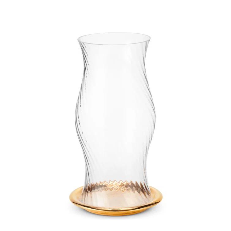 AERIN Milla Concrete / Cement Tabletop Hurricane