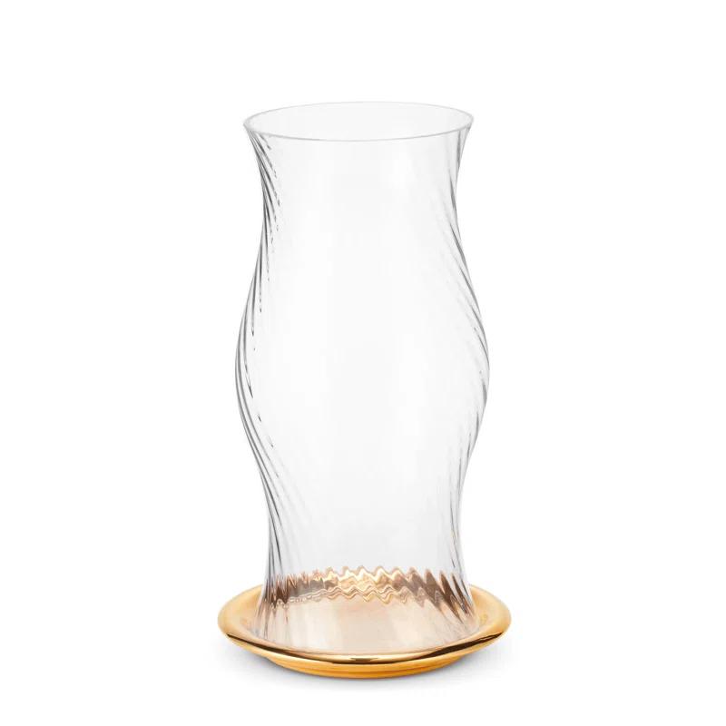 AERIN Milla Concrete / Cement Tabletop Hurricane