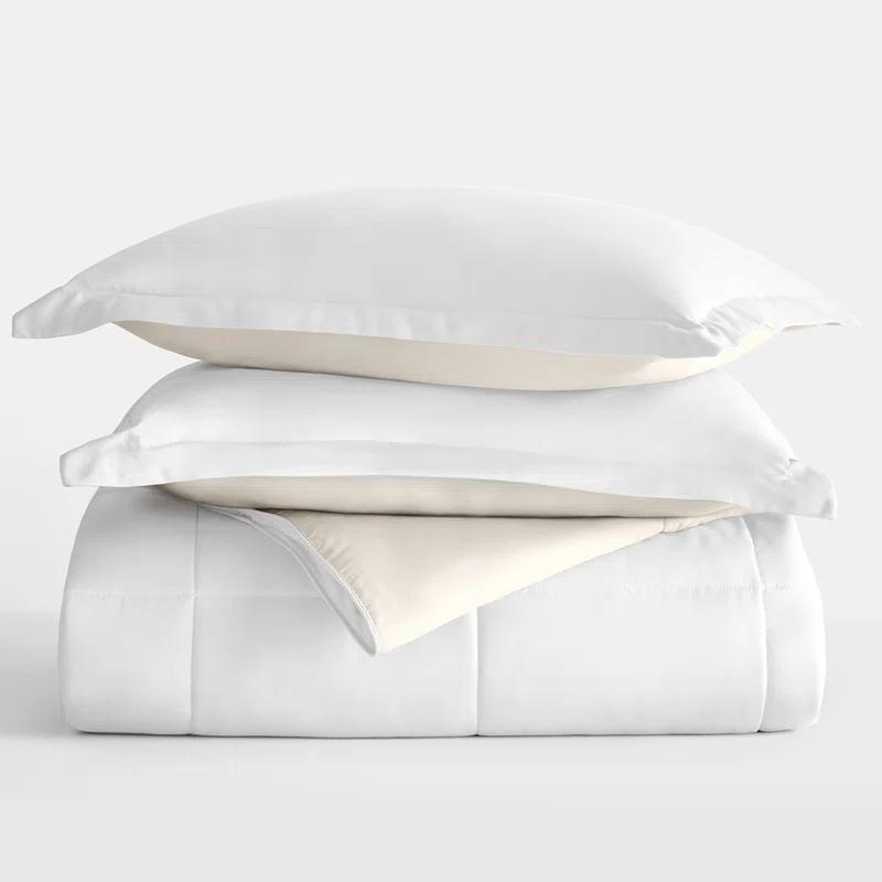 Becky Cameron Reversible Down-Alternative Comforter Bedding Set