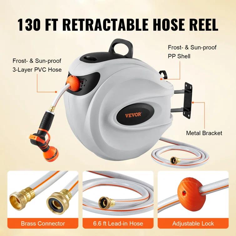 VEVOR Metal Wall Hose Reel