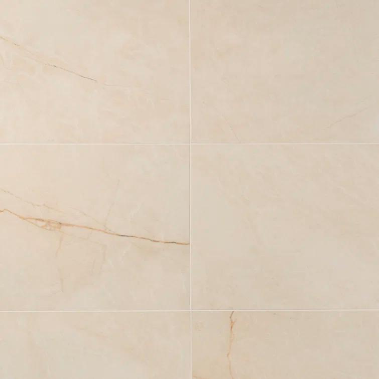 Bond Tile 12" x 24" Porcelain Marble Look Wall & Floor Tile
