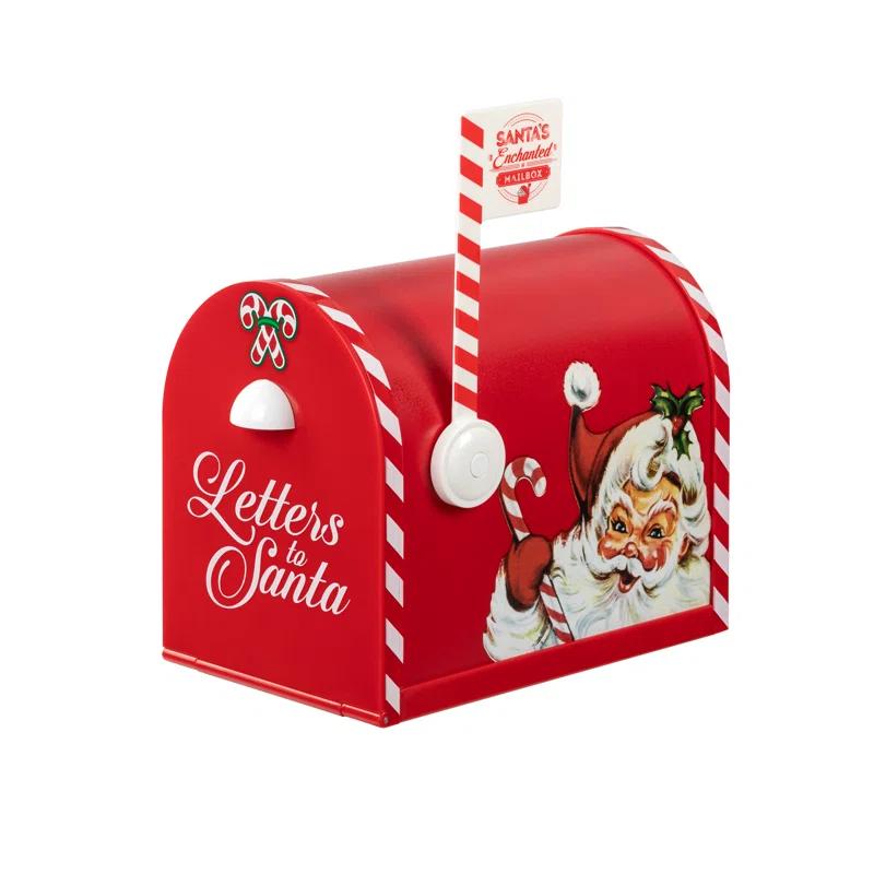 Mr. Christmas Magic of Christmas 10 in. Santa's Enchanted Mailbox