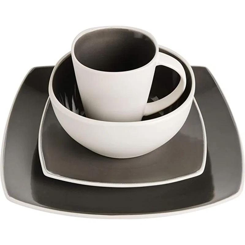 Ivy Bronx  Stoneware Dinnerware - Service for 4