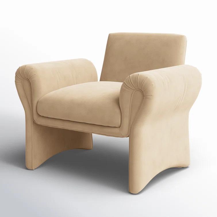Fenella Accent Chair - Camel Velvet