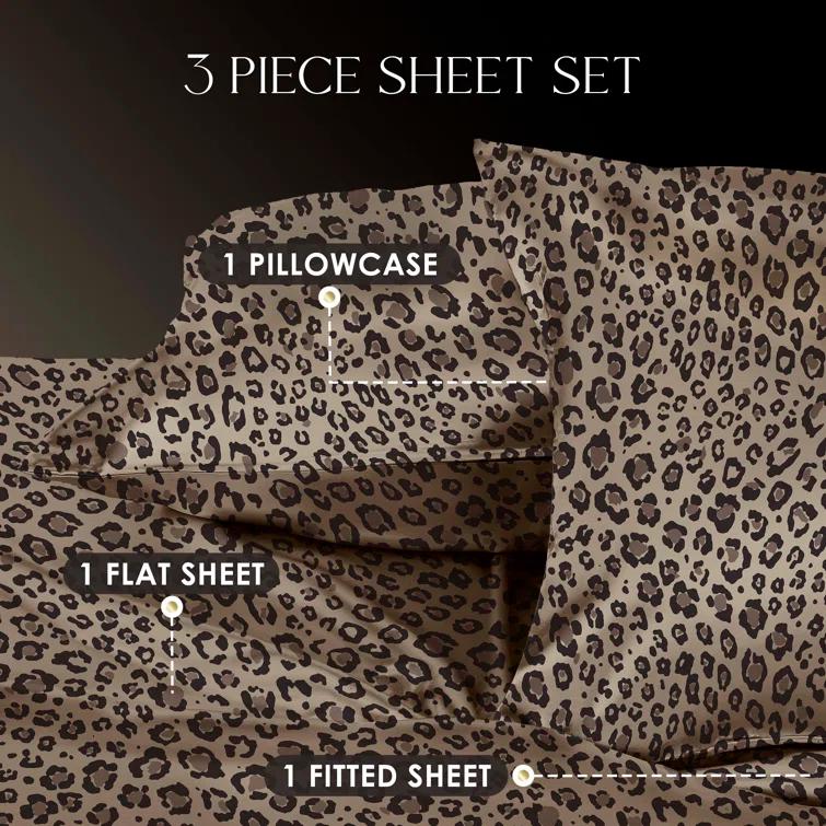 Seduction Martex Elegance Satin Silk Sheet Set Hotel Quality - Super Soft & Breathable Good For Hair And Skin