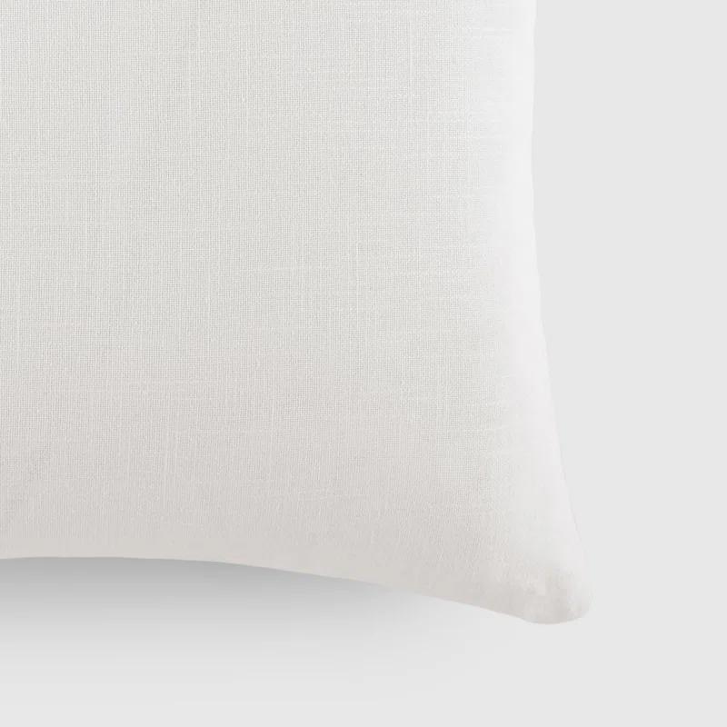 Becky Cameron Solid Cotton Throw Pillow