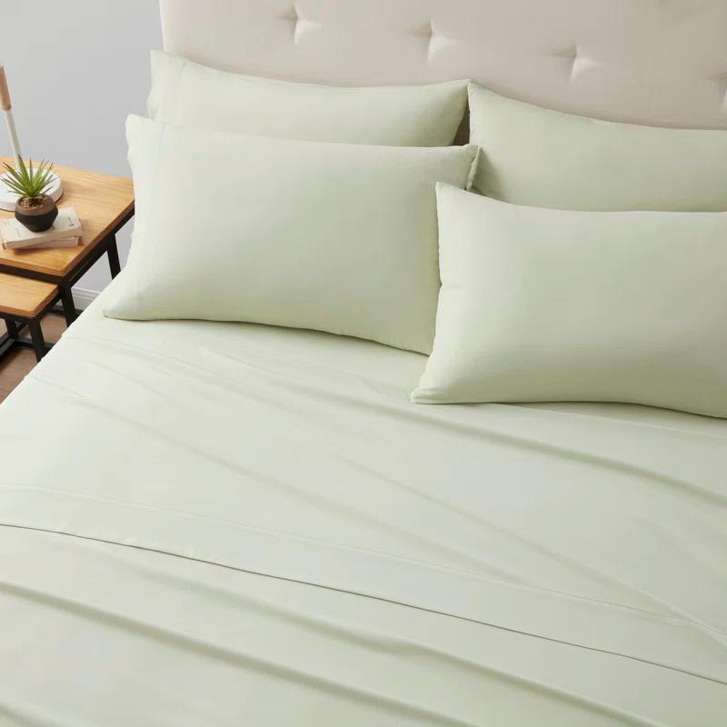 Kathy Ireland Home Kathy Ireland Bamboo Cooling 6 Piece Sheet Set with Deep Pockets