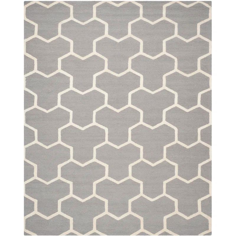 Cambridge Hand Tufted Wool Geometric Rug